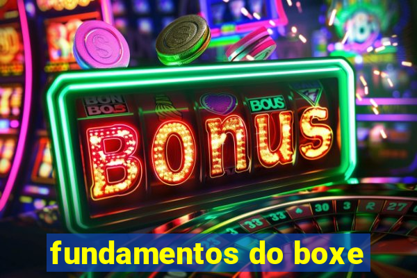 fundamentos do boxe